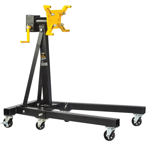 Support pour moteur pliant avec t&ecirc;te pivotante avec capacit&eacute; de 1250 lb, 42-3/4" h Solutions industrielles ALPHA
