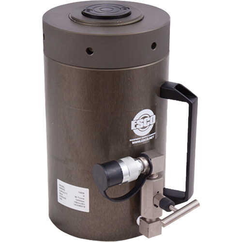Safety Jack, Locking Collar, 100 tons Capacity, 13-37/100" - 19-3/5" H Solutions industrielles ALPHA