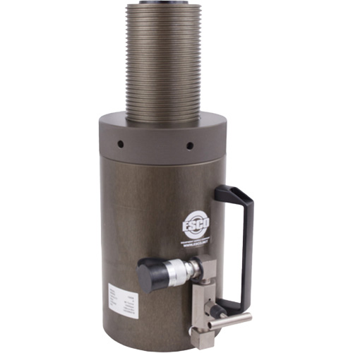 Safety Jack, Locking Collar, 100 tons Capacity, 13-37/100" - 19-3/5" H Solutions industrielles ALPHA