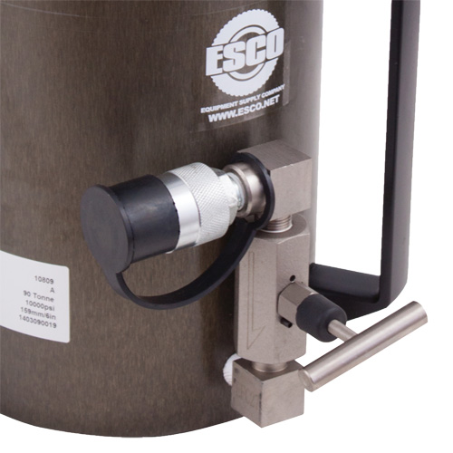 Safety Jack, Locking Collar, 100 tons Capacity, 13-37/100" - 19-3/5" H Solutions industrielles ALPHA