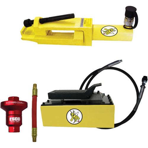 Yellow Jackit Giant Tire/Earthmover Bead Breaker Kit Solutions industrielles ALPHA