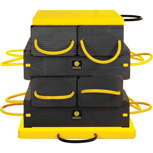Ensemble de syst&egrave;me de sout&egrave;nement en composite CribLok 10 mcx Solutions industrielles ALPHA