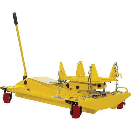 Cric de transmission Yellow Jackit, Cap. de levage 2,2 tonnes Solutions industrielles ALPHA