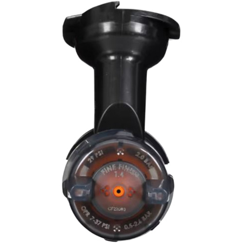 T&ecirc;te fine d'atomiseur de finition &agrave; gravit&eacute; Performance - Orange Solutions industrielles ALPHA