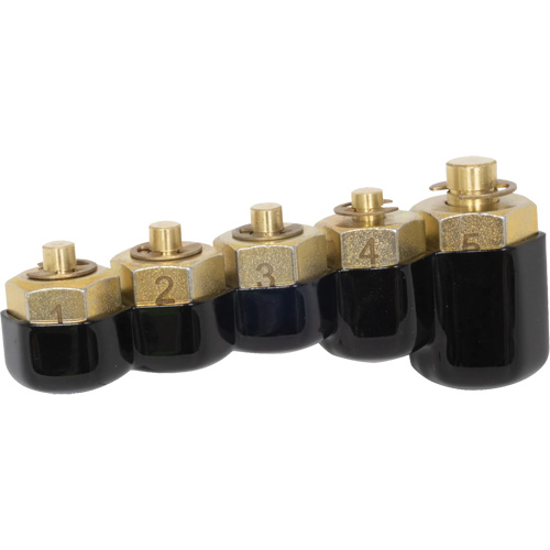 Jeu de 5 capuchons pour rampe dinjection de carburant Solutions industrielles ALPHA