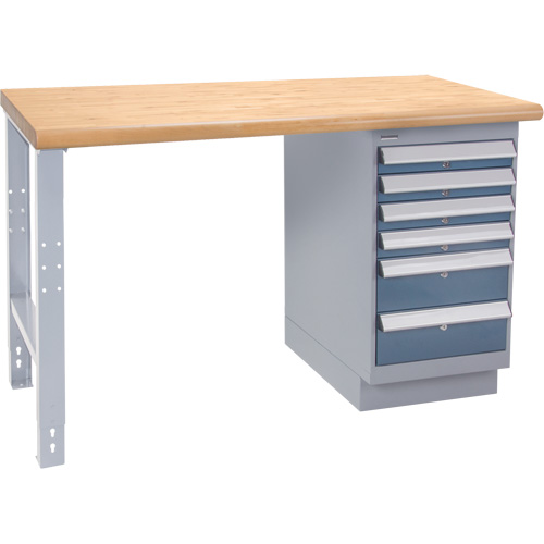 Industrial Duty Workbench, 1000 lbs. Cap., 30" W x 72" D, 34" H Solutions industrielles ALPHA