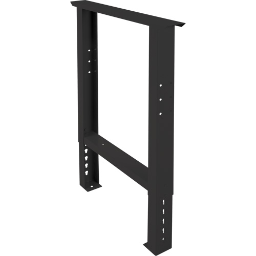 Pattes d'&eacute;tabli pour service industriel, Acier, 24" p x 34" h, Simple Solutions industrielles ALPHA