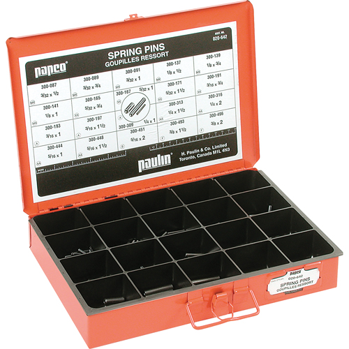 Spring Pin Assortments Solutions industrielles ALPHA