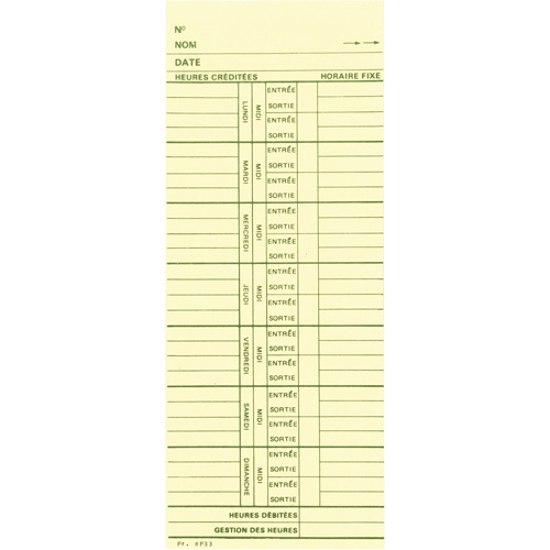 Cartes de temps Solutions industrielles ALPHA