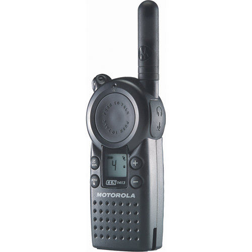 CLS Series Two-Way Business Radio, UHF Radio Band, 4 Channels, 200000 sq. ft. Range Solutions industrielles ALPHA