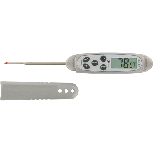 Thermom&egrave;tre &agrave; tige &agrave; l'&eacute;preuve de l'eau, Contact, Num&eacute;rique, -40,0-450,0°F (-40,0-230,0°C) Solutions industrielles ALPHA