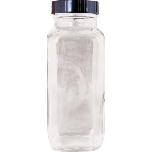 Bouteille, Carr&eacute;e, 8 fl. Oz., Verre Solutions industrielles ALPHA