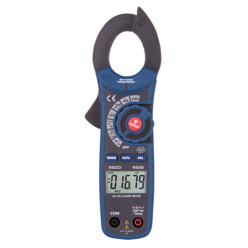 True RMS AC/DC Clamp Meter with Calibration Certificate, AC/DC Voltage, AC/DC Current Solutions industrielles ALPHA