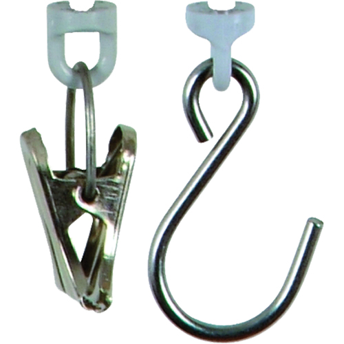 Micro Spring Scale Accessory - Clamp + Hook With Eye Clip Solutions industrielles ALPHA