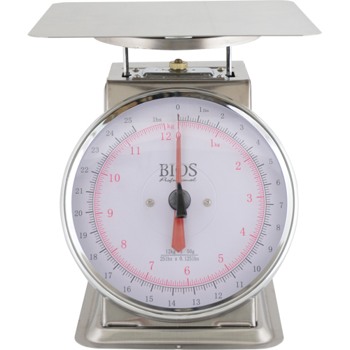 Top Loading Scale, 25 lbs. 12 kg Cap., 0.125 lbs. / 50 g Graduations Solutions industrielles ALPHA