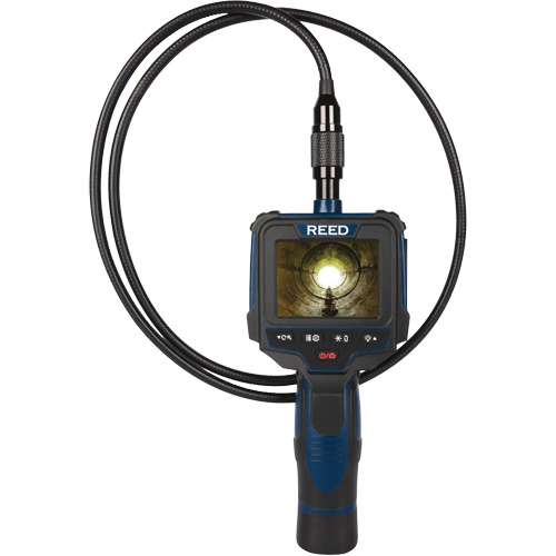 Cam&eacute;ra d'inspection endoscope enregistrable, 2,5" Affichage, 640 x 480 pixels, 8 mm (0,31") T&ecirc;te de cam&eacute;ra Solutions industrielles ALPHA
