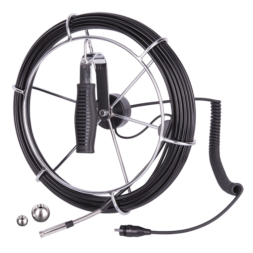 Mounted Camera Head on Cable Reel Solutions industrielles ALPHA
