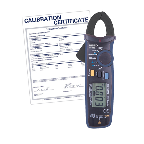 True RMS mA Clamp Meter with Calibration Certificate, AC/DC Voltage, AC/DC Current Solutions industrielles ALPHA