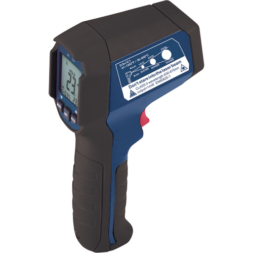 Thermom&egrave;tre &agrave; infrarouge, -31°- 1202° F ( -35° - 650° C ), 12:1, &eacute;missivit&eacute; Ajustable Solutions industrielles ALPHA