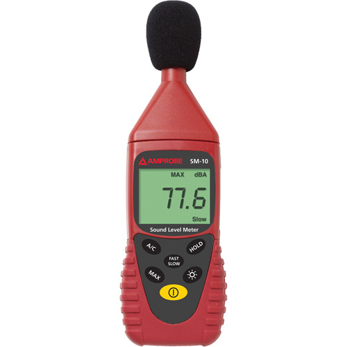Sonom&egrave;tre SM-10, Gamme de mesure 0 - 50 dB Solutions industrielles ALPHA