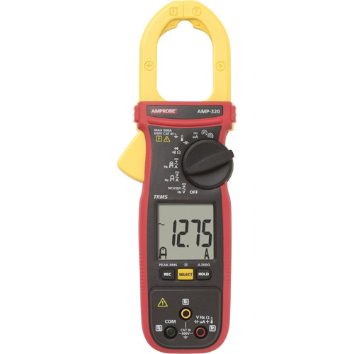 AMP-320 Motor Maintenance TRMS Clamp Meter, AC/DC Voltage, AC/DC Current Solutions industrielles ALPHA