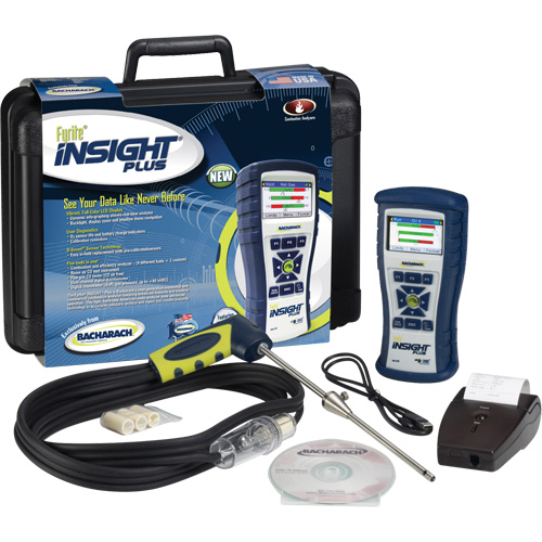 Trousse de rapport sur lanalyseur de combustion Fyrite Insight Plus Solutions industrielles ALPHA