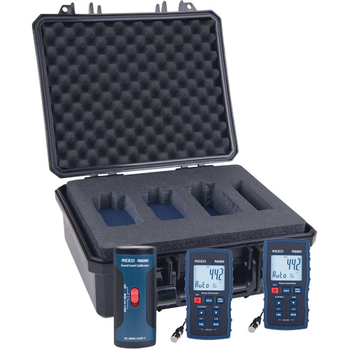 Noise Dosimeter Kit, 35 - 130 dB Measuring Range Solutions industrielles ALPHA