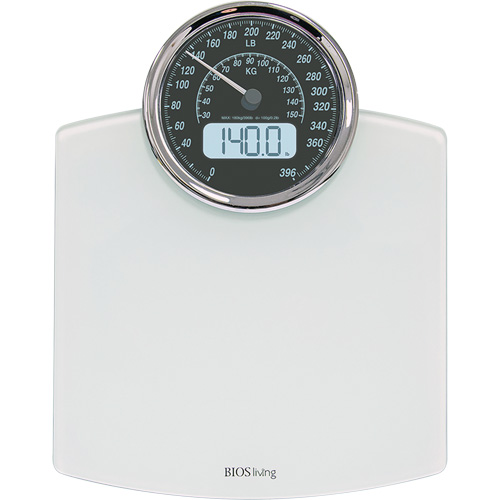 Digital Analog Scale, 396 lbs. Cap., 100 g / 0.2 lbs. Graduations Solutions industrielles ALPHA