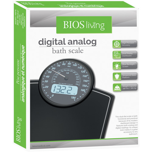 Digital Analog Scale, 396 lbs. Cap., 100 g / 0.2 lbs. Graduations Solutions industrielles ALPHA