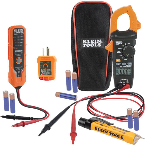 Trousse dessai &eacute;lectrique avec pince-m&egrave;tre Solutions industrielles ALPHA