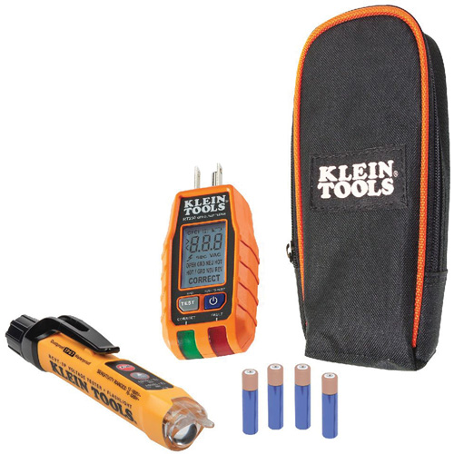 Trousse dessai &eacute;lectrique sans contact de qualit&eacute; sup&eacute;rieure pour prise de courant et disjoncteur de fuite &agrave; la terre Solutions industrielles ALPHA