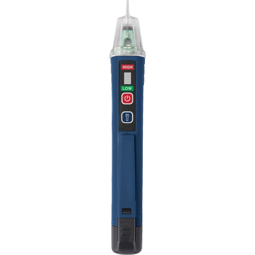 Non-Contact AC Voltage Detector with Flashlight, 24 V - 1000 V/90 V - 1000 V, Light & Sound Alert Solutions industrielles ALPHA