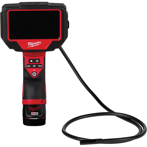 M12 M-Spector 360 Inspection Camera, 4.3" Display, 10 mm (0.39") Camera Head Solutions industrielles ALPHA