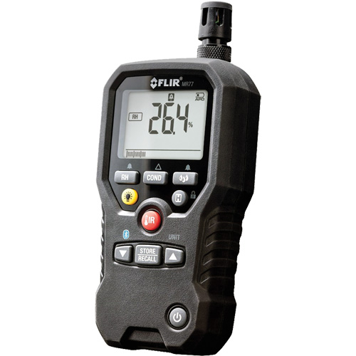 MR77 5-in-1 Moisture Meter with METERLiNK&reg;, 0 - 99% Moisture Range, -4°- 392° F ( -20° - 200° C ) Temperature Range Solutions industrielles ALPHA