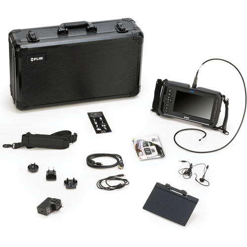 Videoscope Kit with HD 5.5 mm × 1 m Long Camera Probe, 7" Display, 1024 x 600 pixels Solutions industrielles ALPHA