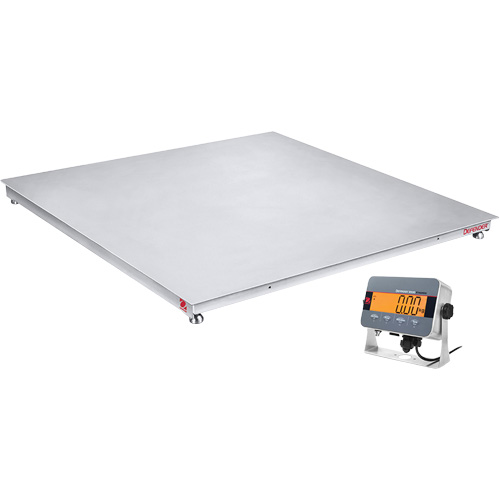 Balance de plancher lavable DEFENDER 3000, Capacit&eacute; de 2500 lb, 36" la x 36" lo Solutions industrielles ALPHA