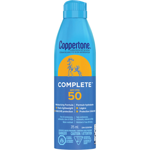Sport&reg; Water Resistant Sunscreen, SPF 50, Aerosol Solutions industrielles ALPHA