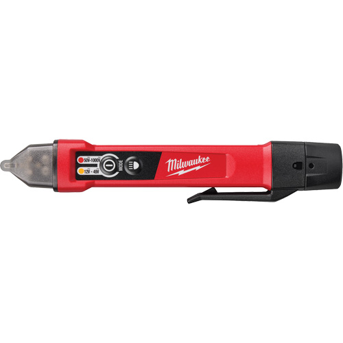 Dual Range Non-Contact Voltage Detector with LED, 12 V - 49 V/50 V - 1000 V, Display & Sound Alert Solutions industrielles ALPHA