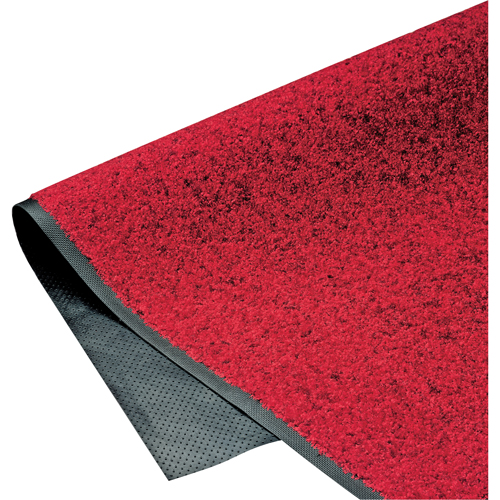 Tapis ColorStar, Essuie-pieds, 4' x 6' x 3/8", Rouge/noir Solutions industrielles ALPHA