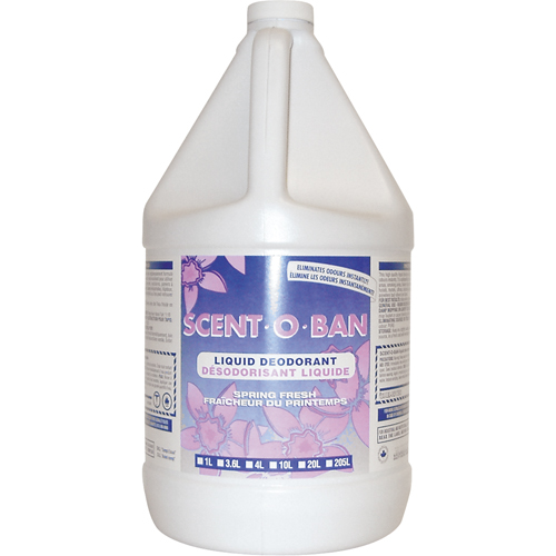 D&eacute;SODORISANT SCENT-O-BAN, Fraîcheur du printemps, Liquide Solutions industrielles ALPHA
