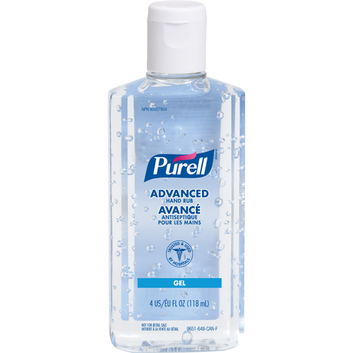 D&eacute;sinfectant pour les mains avanc&eacute;, 118 ml, Bouteille pressable, 70 % alcool Solutions industrielles ALPHA