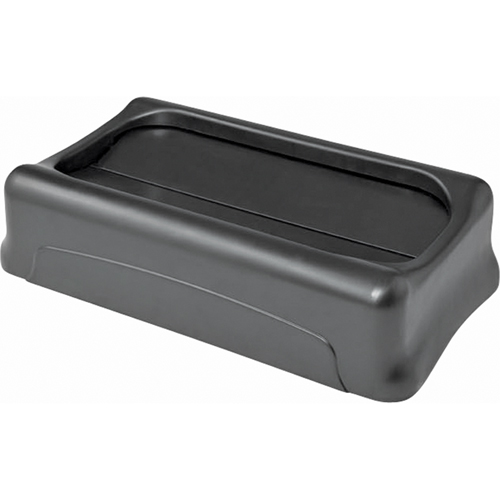 Contenants Slim Jim a/canaux de ventilation, Couvercle &agrave; battant, Plastique, Convient aux contenants 20-1/2" x 11-2/5" Solutions industrielles ALPHA
