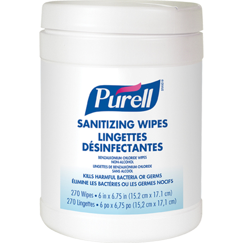 Lingettes antiseptiques pour les mains, Contenant Solutions industrielles ALPHA