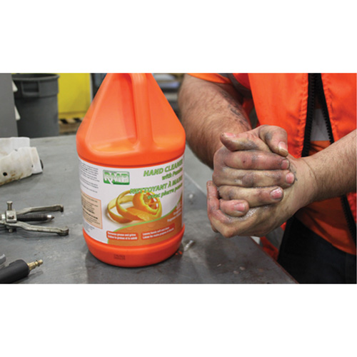 Orange Hand Cleaner, Pumice, 3.6 L, Jug, Orange Solutions industrielles ALPHA