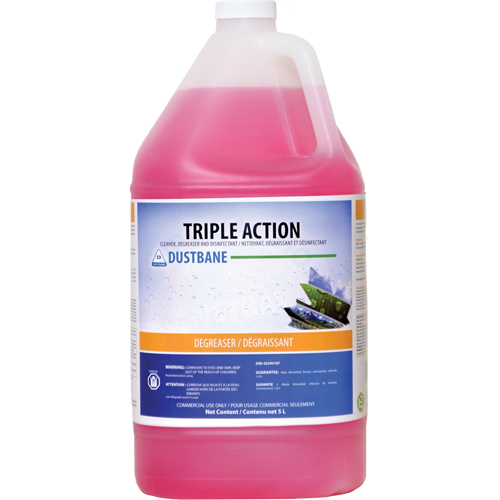 Action triple - nettoyant, d&eacute;graissant et d&eacute;sinfectant, 5 L, Cruche Solutions industrielles ALPHA