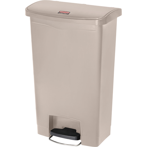 Slim Jim&reg; Waste Container, Resin, 13 US gal. Capacity Solutions industrielles ALPHA