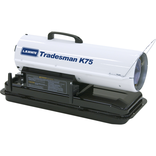 Tradesman&reg; Forced Air Heater, Fan, Kerosene, 75,000 BTU/H Solutions industrielles ALPHA