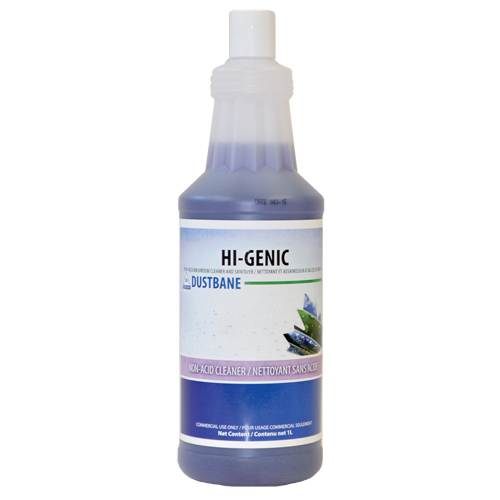 Nettoyant et assainisseur pour salle de bain Hi-Genic, 1 L, Bouteille Solutions industrielles ALPHA