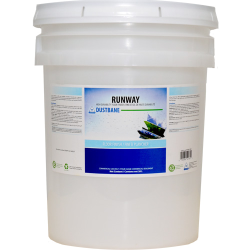 Runway High-Durability Floor Finish, 20 L, Drum Solutions industrielles ALPHA
