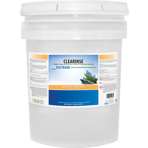 Nettoyant et d&eacute;graissant mousseux Clearinse, 20 L, Seau Solutions industrielles ALPHA